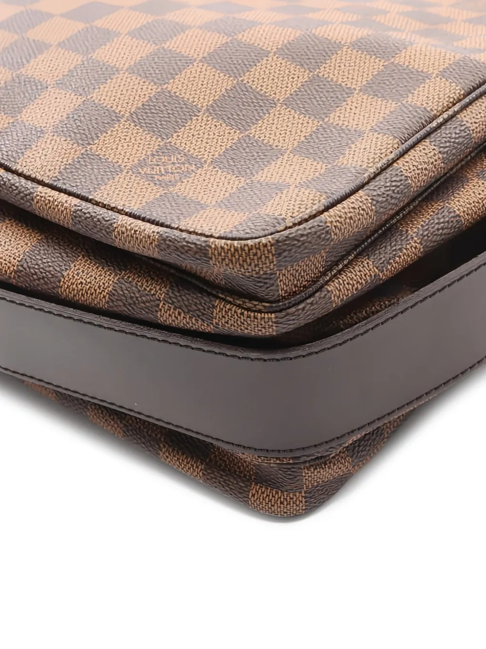  Louis Vuitton Pre-owned 1999 Naviglio Damier Messenger Bag - Brown 