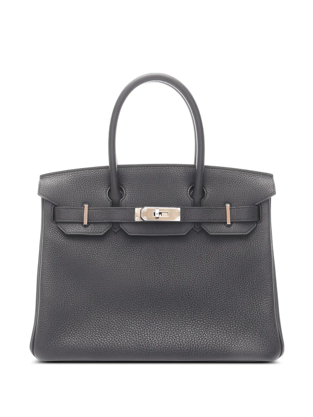 Hermès Pre-Owned 2016 Birkin 30 top handle tote bag - Nero