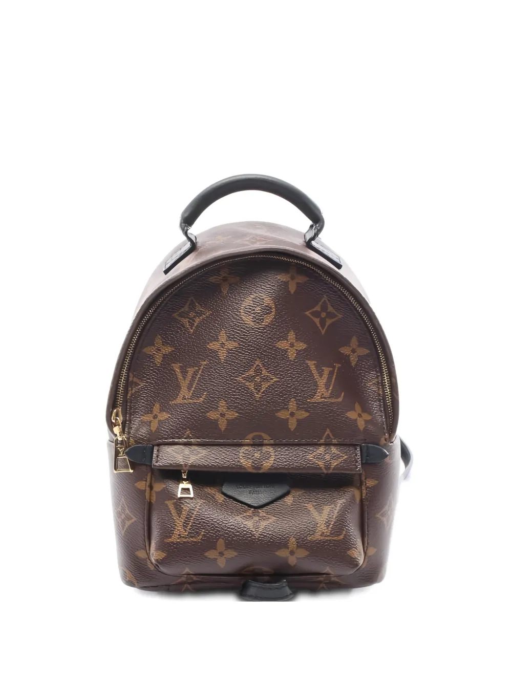 Louis Vuitton Pre-Owned 2018 mini Palm Springs monogram leather backpack - Marrone