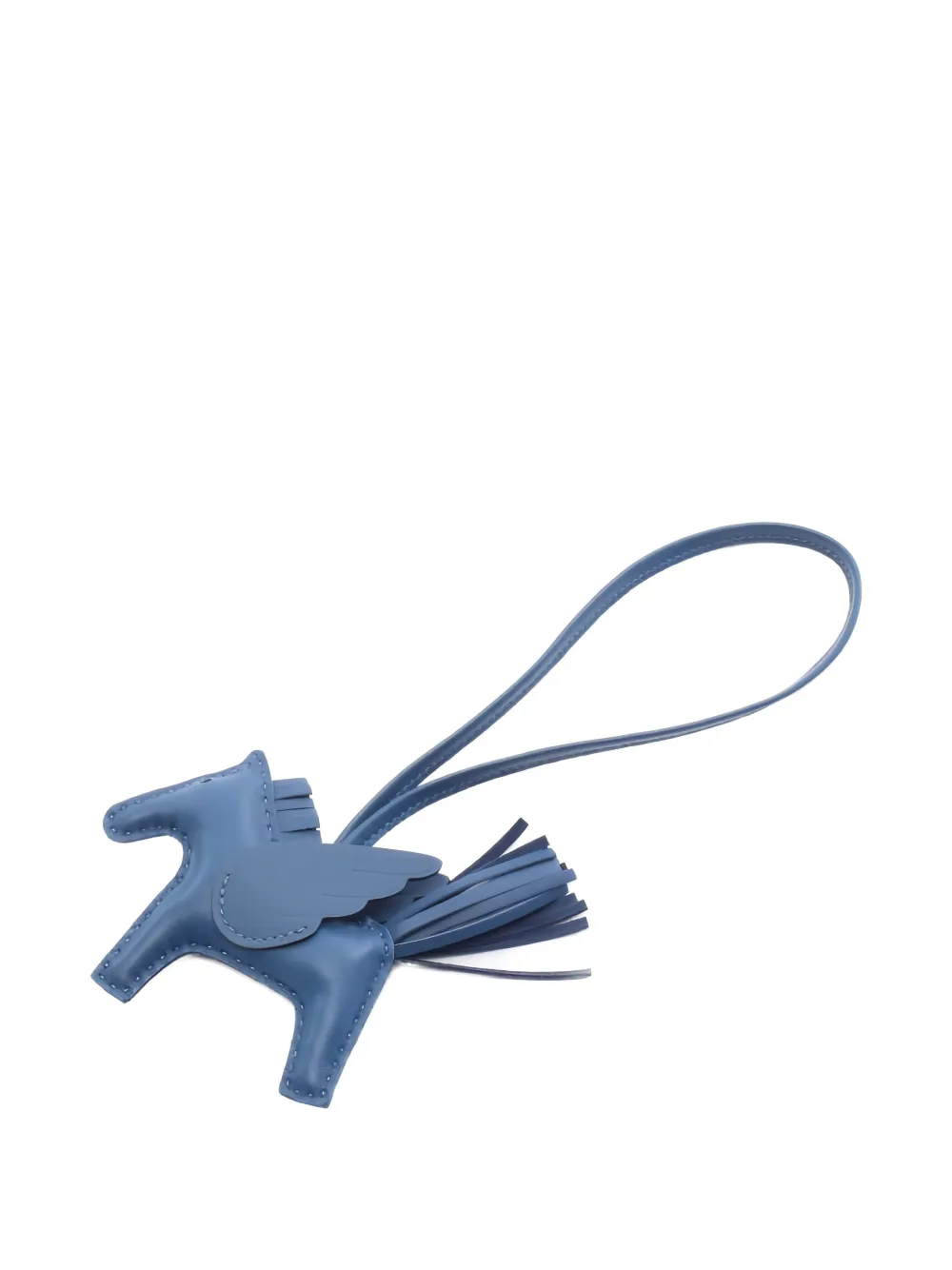 Hermès Pre-Owned 2024 PM Rodeo Pegasus bag charm - Blu