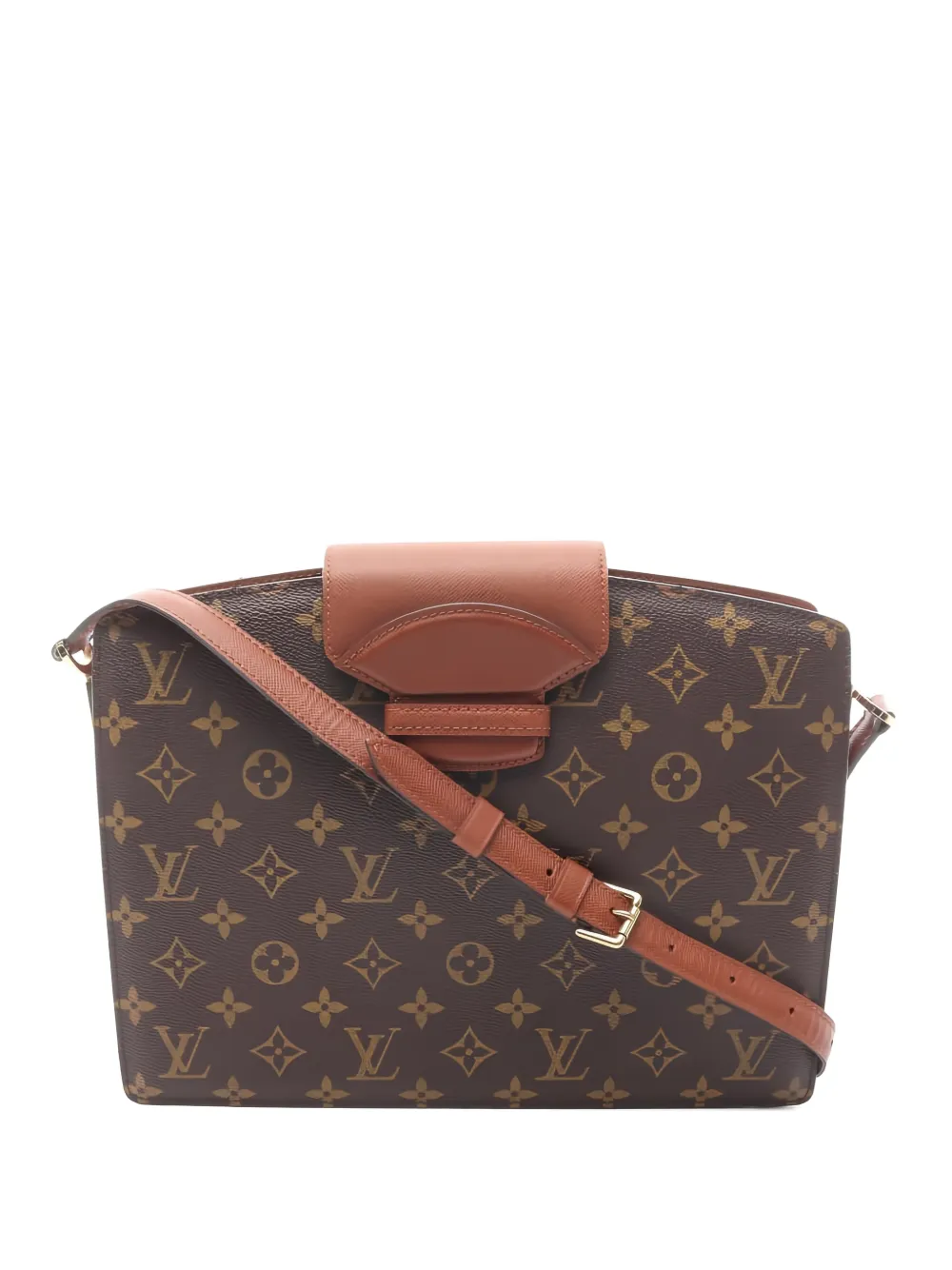 Louis Vuitton Pre-Owned 1999 Courcelles monogram leather cross body bag - Braun