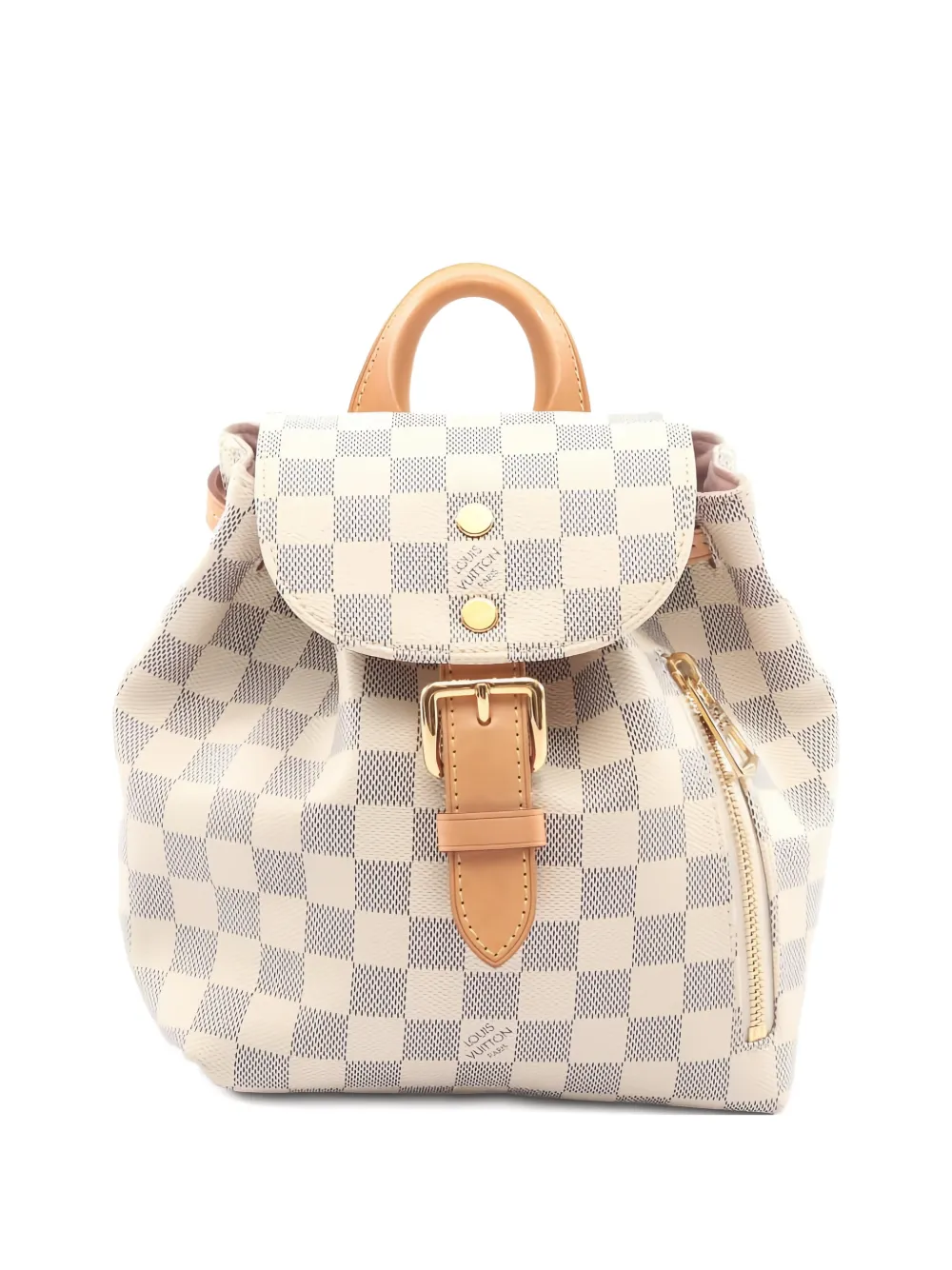 Louis Vuitton Pre-Owned Zaino BB Sperone Damier Azur 2018 - Toni neutri