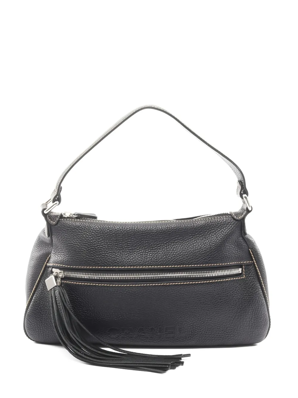CHANEL Pre-Owned 2003 tassel-detail shoulder bag - Nero