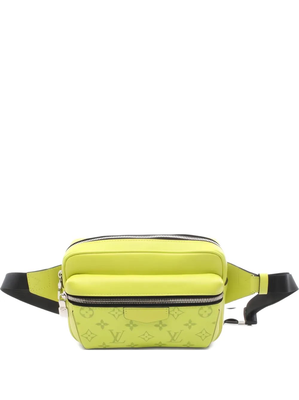 Louis Vuitton Pre-Owned 2019s logo-pattern belt bag - Giallo