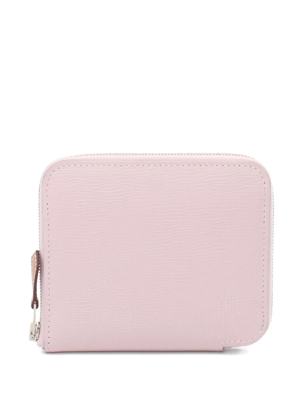 Hermès Pre-Owned 2024 silk zip wallet - Rosa