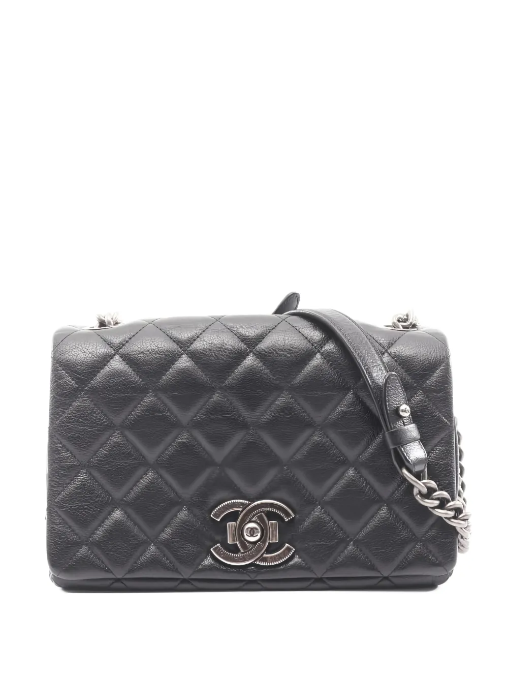 CHANEL Pre-Owned 2015 Matelasse chain shoulder bag - Nero