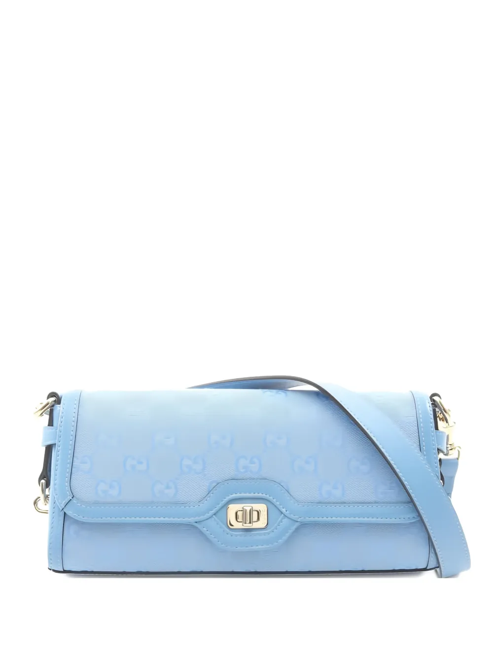 Gucci Pre-Owned 2010s small Luce leather shoulder bag - Blu