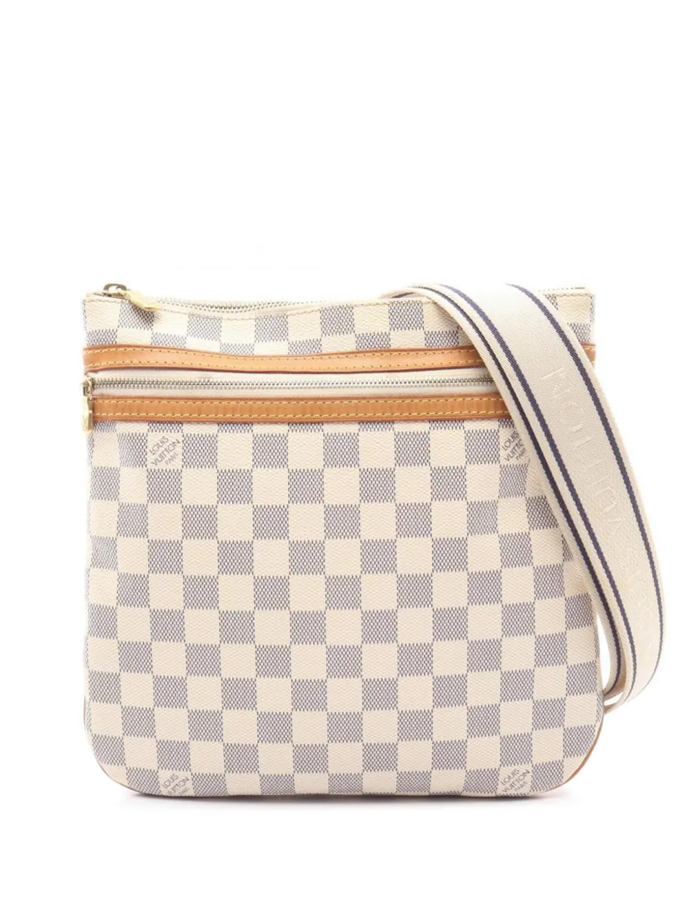 Louis Vuitton Pre-Owned 2008 Bosphore Damier Azur canvas shoulder bag - Toni neutri