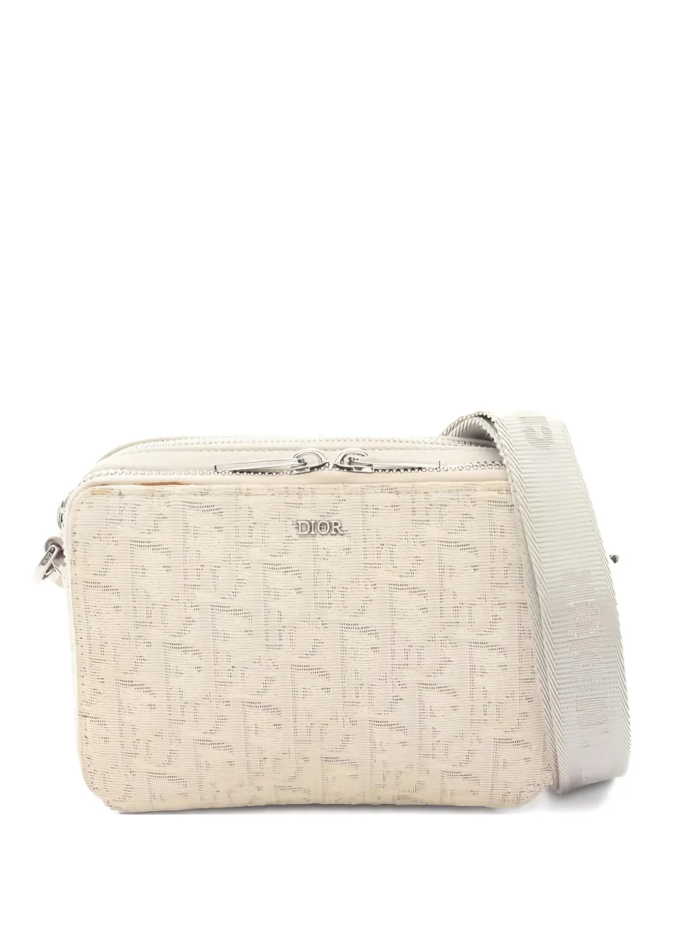 Christian Dior Pre-Owned 2000s logo-pattern shoulder bag - Toni neutri