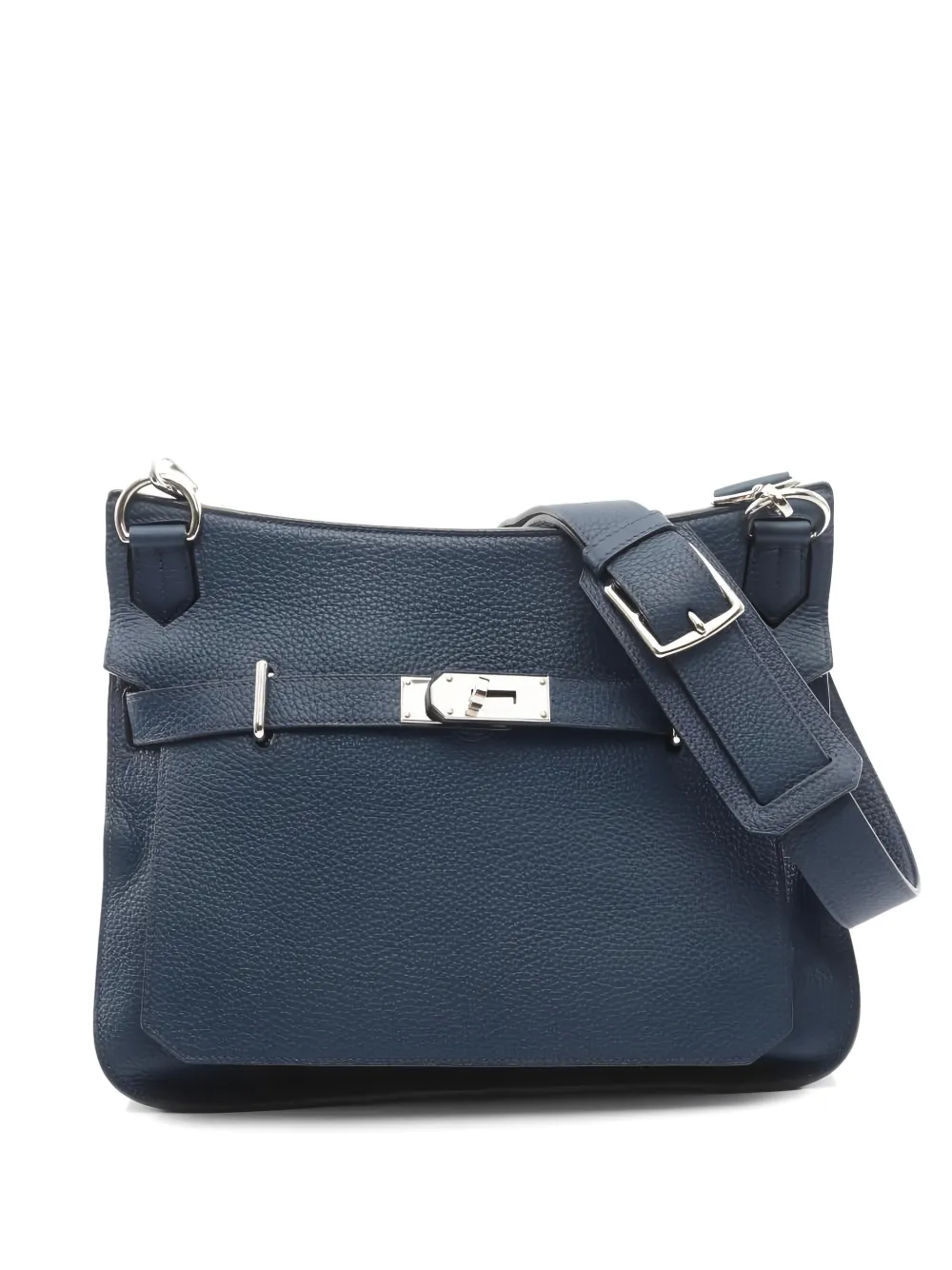 Hermès Pre-Owned 2010 34 Jypsiere leather shoulder bag - Blu