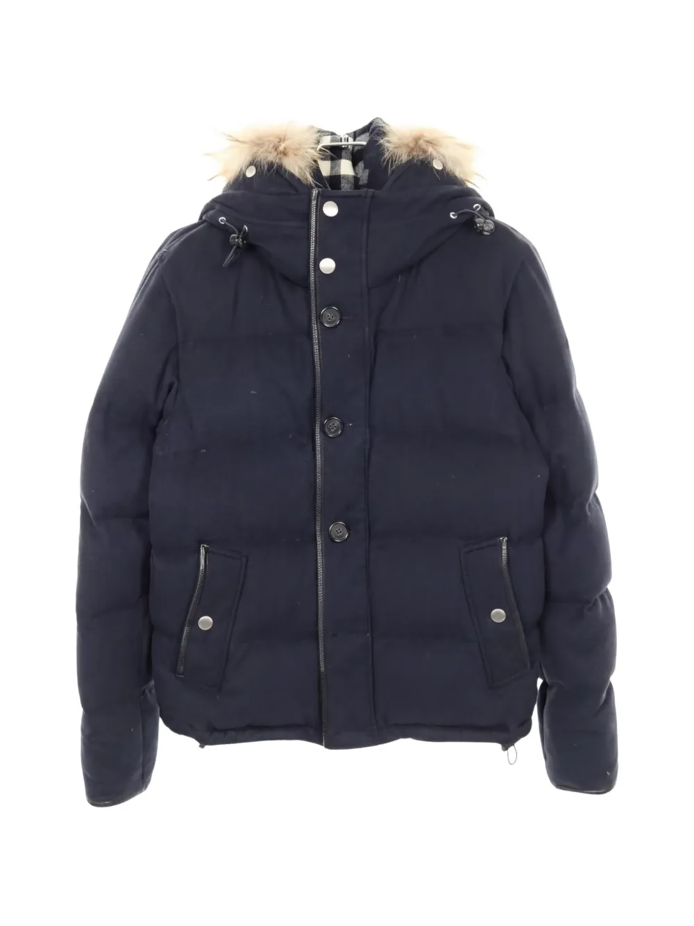 Burberry Pre-Owned Piumino con cappuccio 2010 - Blu