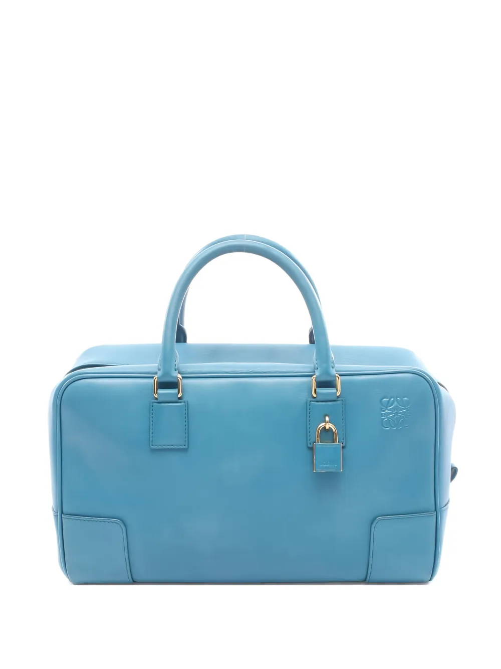 Loewe Pre-Owned 2010s Amazona28 leather tote bag - Blu