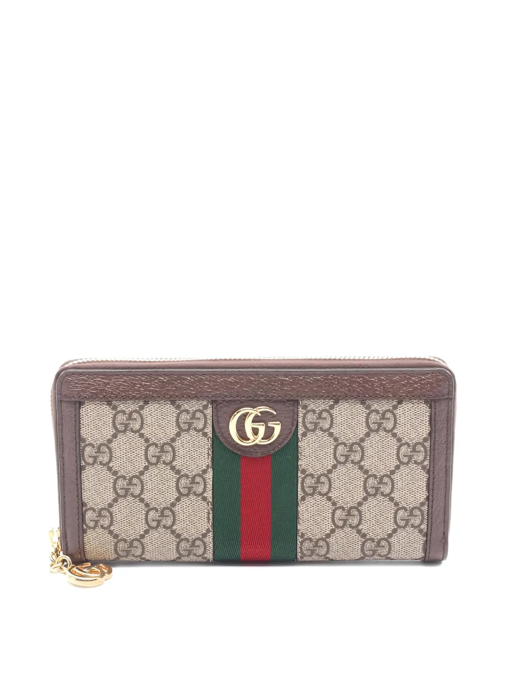 Gucci Pre-Owned Ophidia GG-Supreme wallet - Marrone