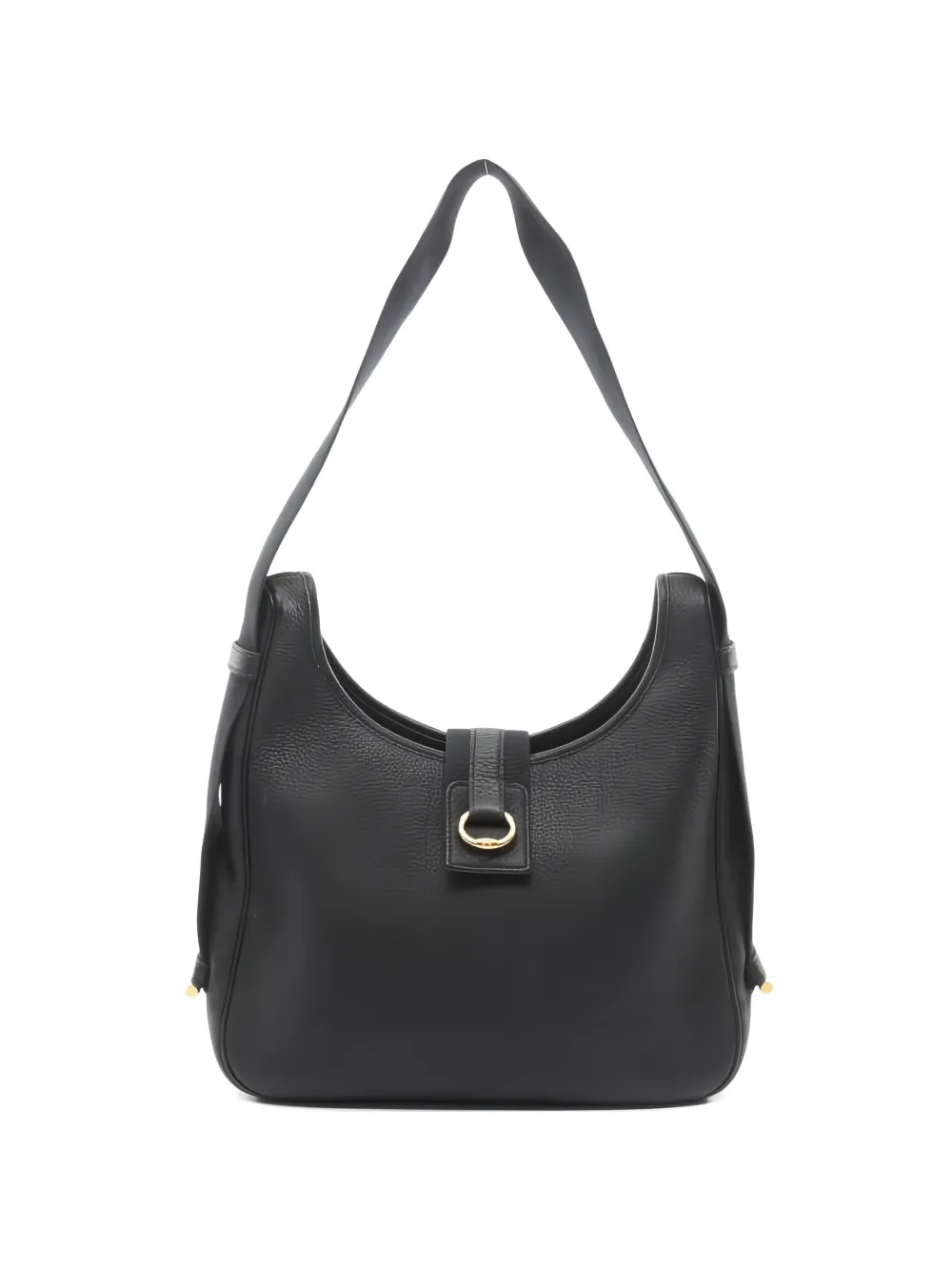 Hermès Pre-Owned 1997 Clemence leather shoulder bag - Nero