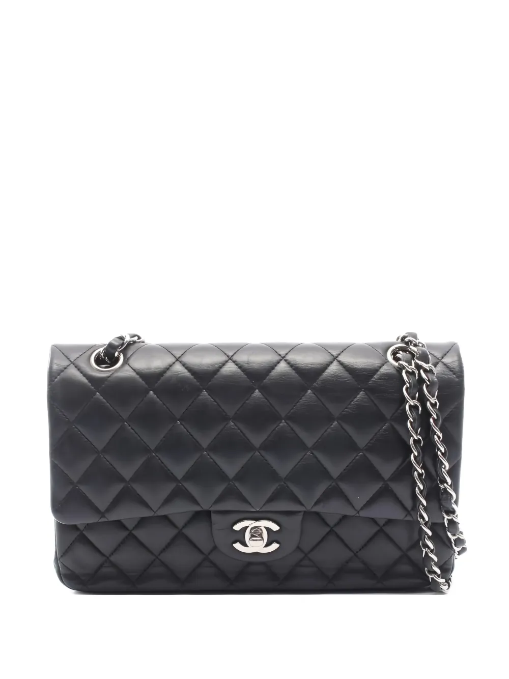 CHANEL Pre-Owned 2019 Double Flap leather shoulder bag - Nero