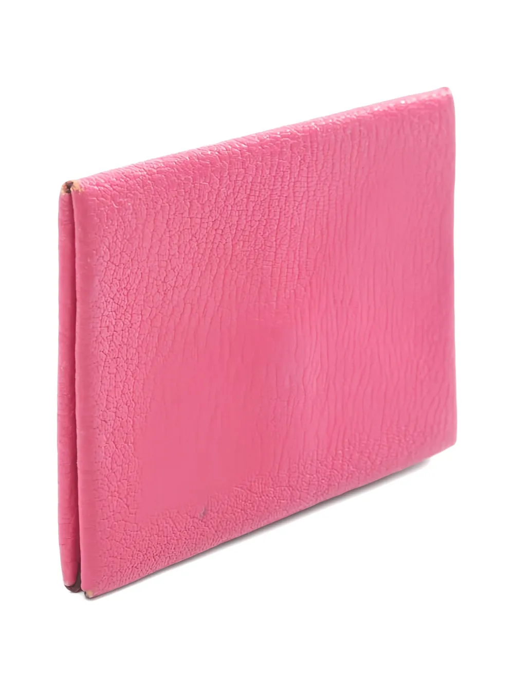 Hermès Pre-owned 2007 Silver Hardware Coin Purse in Pink, view 2