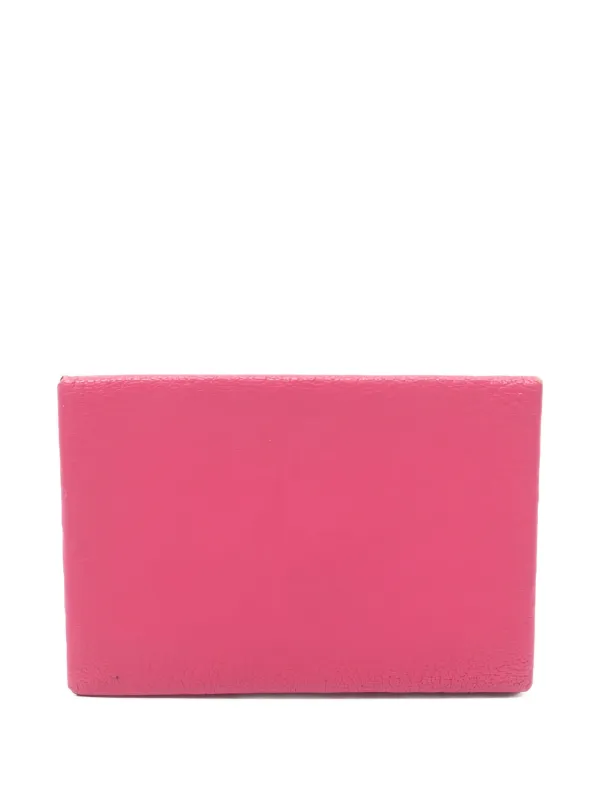 Hermès Pre-owned 2007 Silver Hardware Coin Purse in Pink