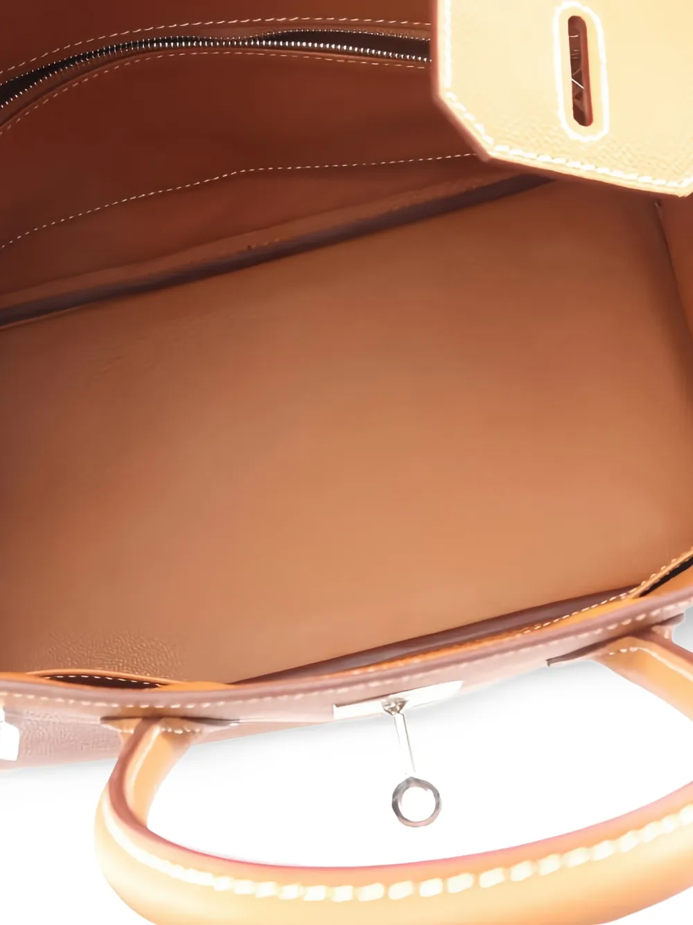 Hermès Pre-owned 2024 30 Birkin Tote Bag in Brown, view 3