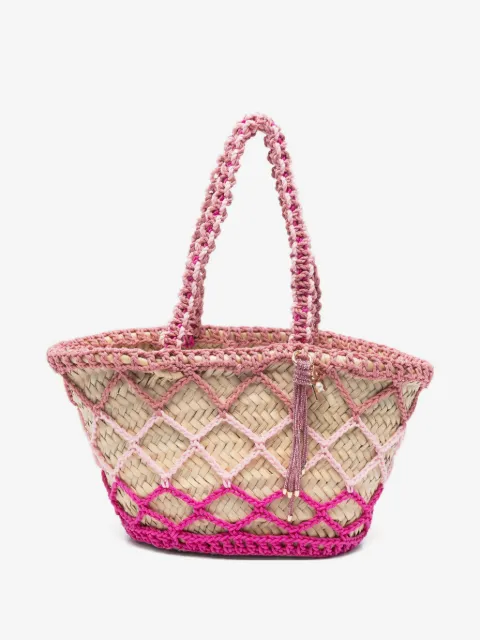 Rosantica Mittelgroßer Tote Bag mit geflochtenem Seil