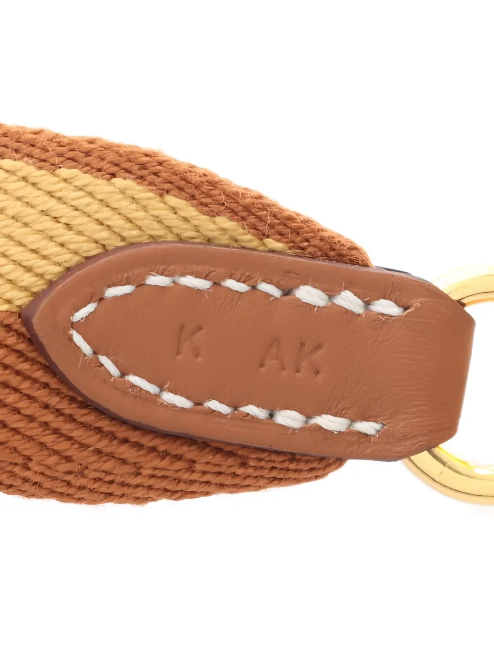 2025 Striped Hardware Shoulder Strap