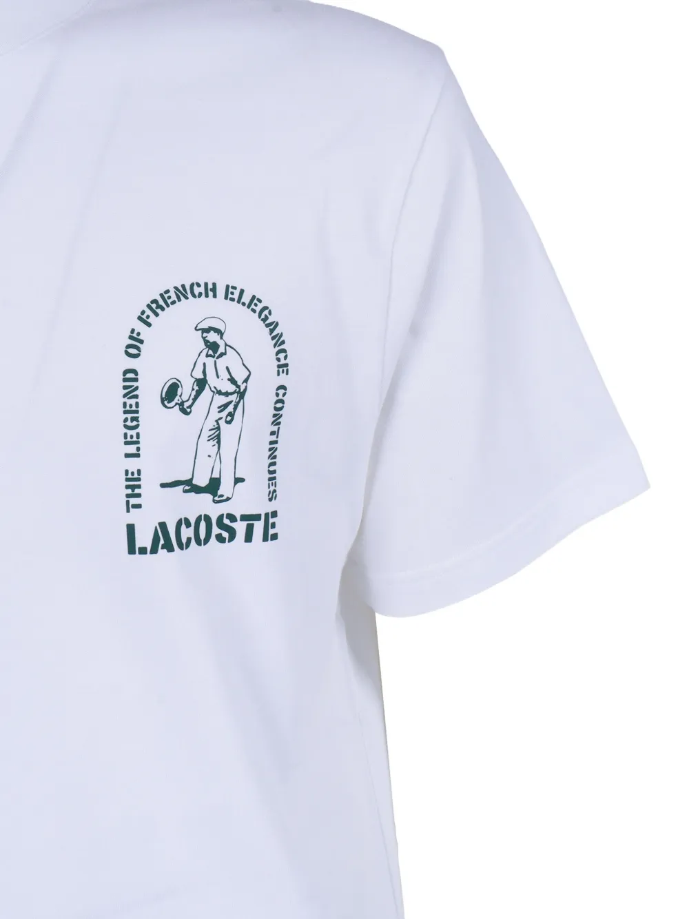  Lacoste Graphic T-shirt - White 