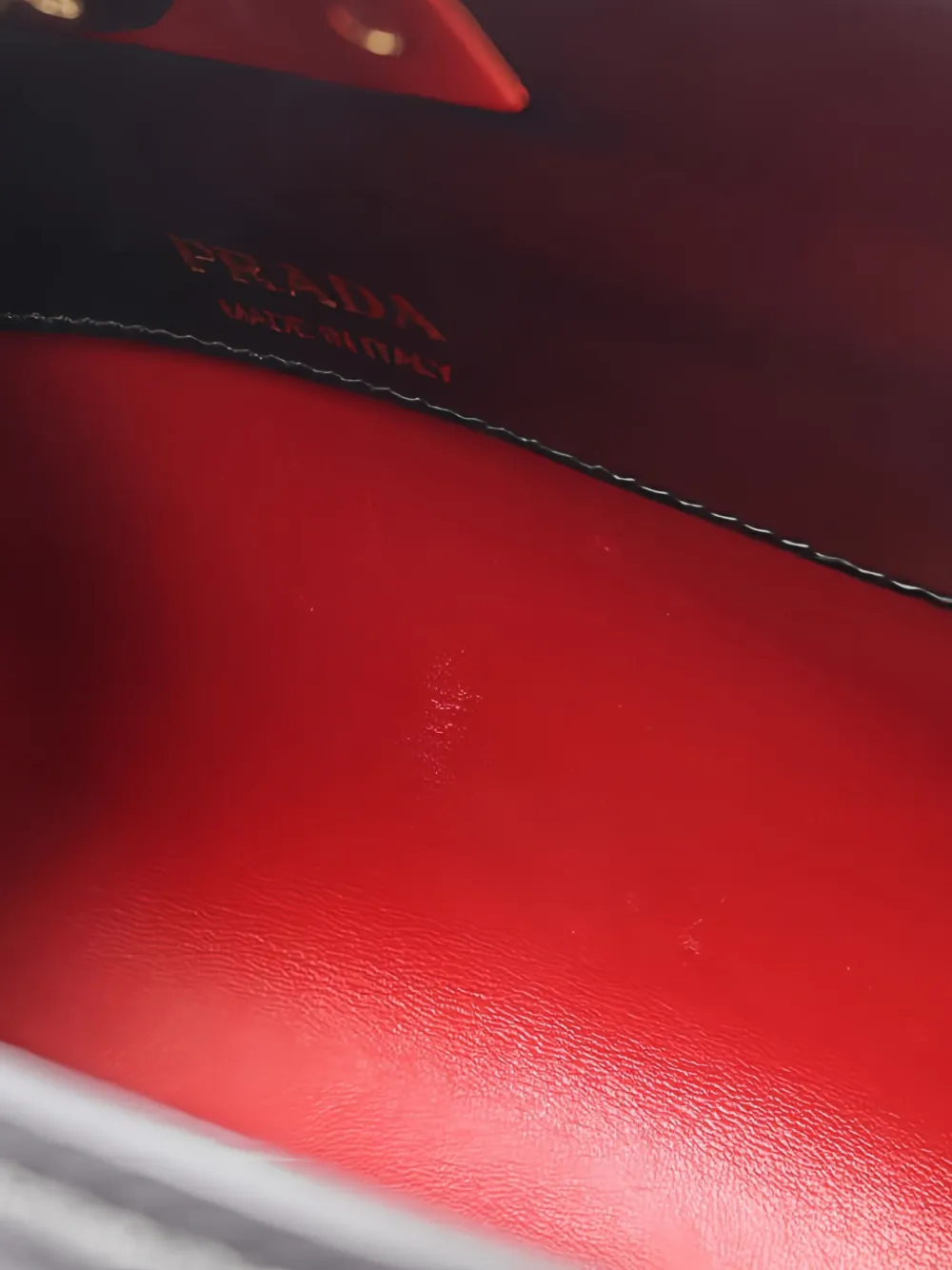 1910s Saffiano Leather Handbag