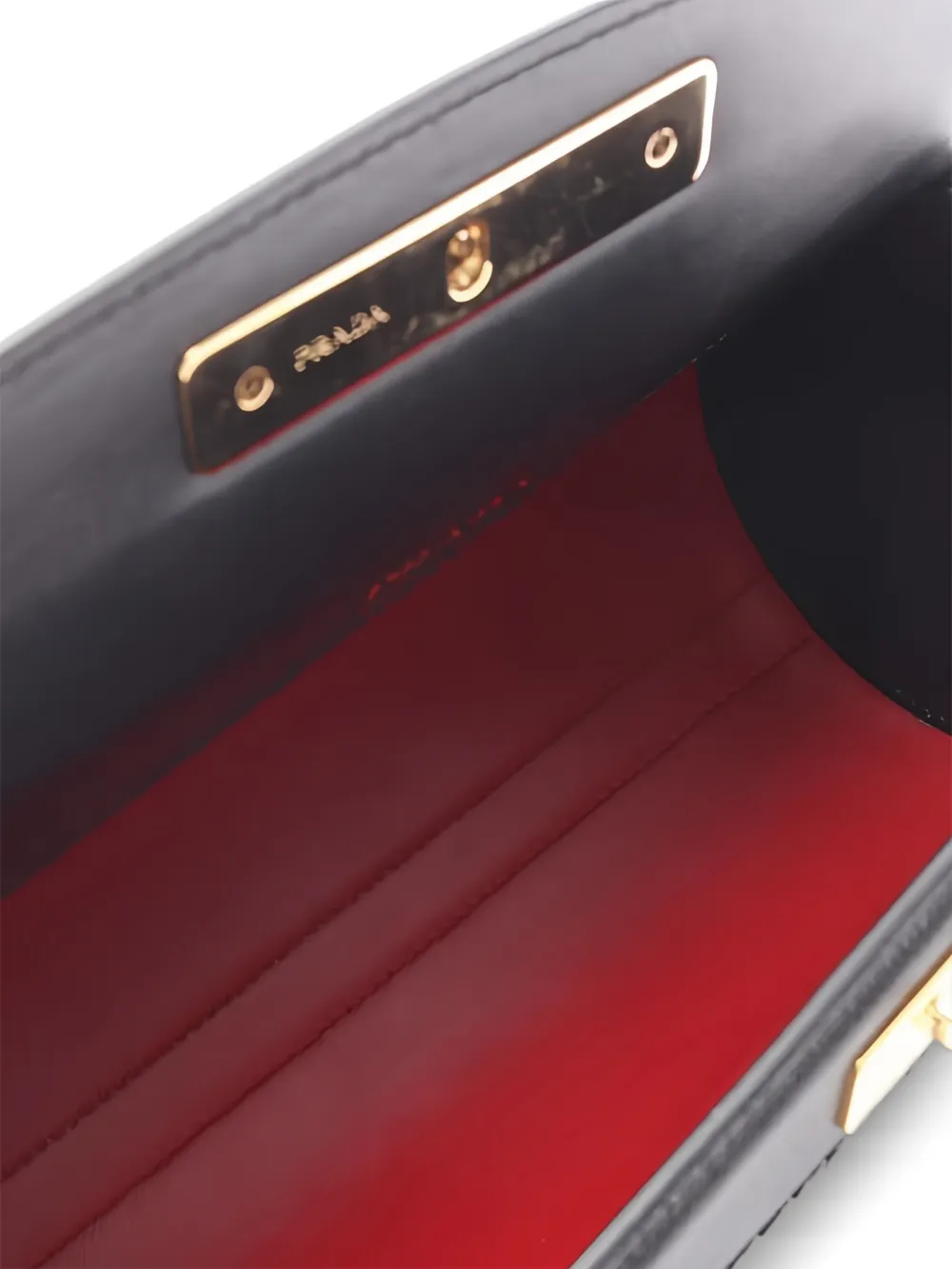 1910s Saffiano Leather Handbag