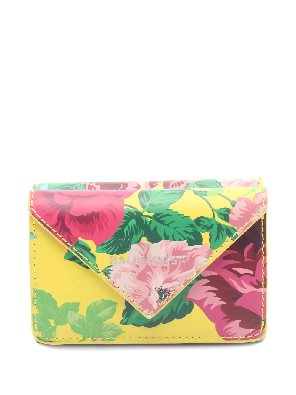 Balenciaga Pre-Owned mini Paper wallet - Giallo