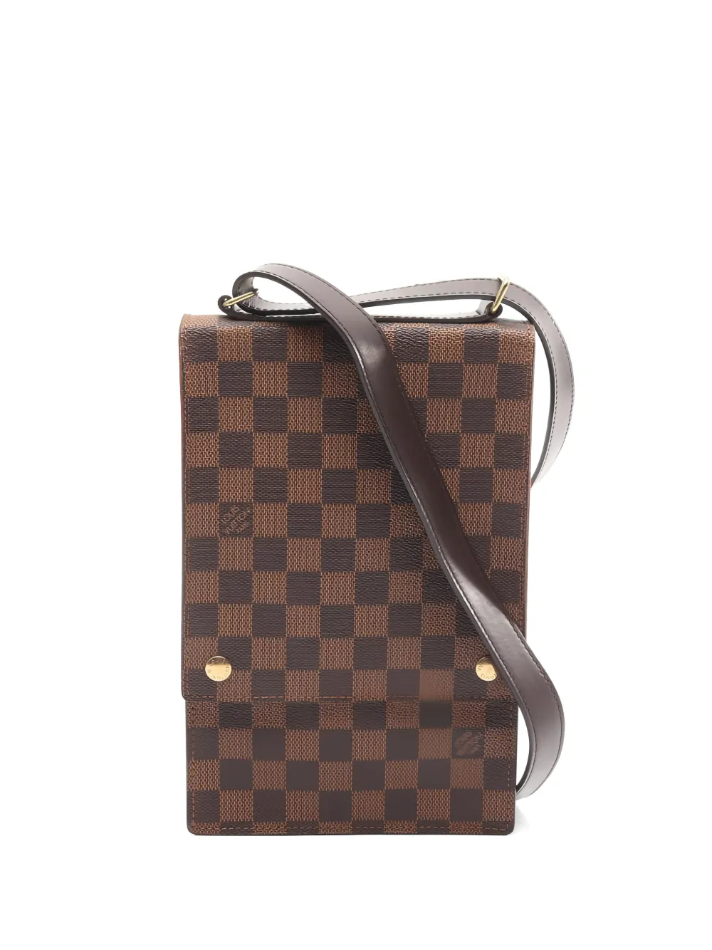 Louis Vuitton Pre-Owned 2000 Damier Ébene cross body bag - Marrone