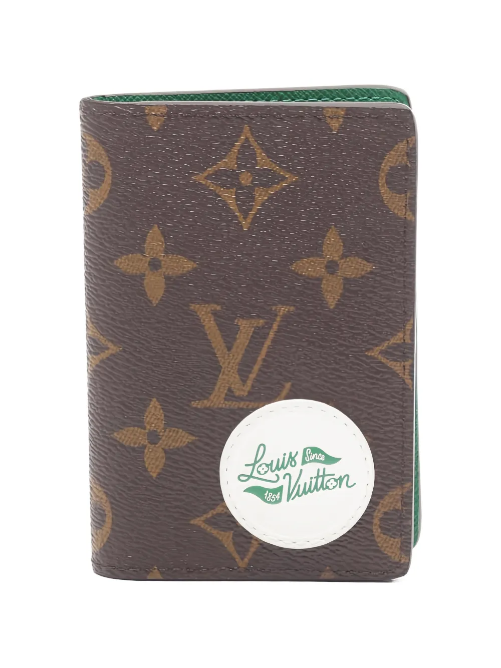 Louis Vuitton Pre-Owned 2021 Golf Monogram wallet - Marrone