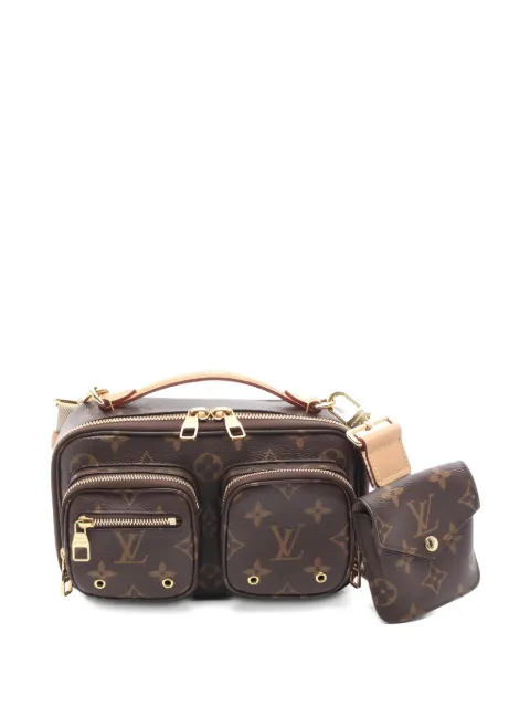 Louis Vuitton Pre-Owned Monogram crossbody leather tote bag