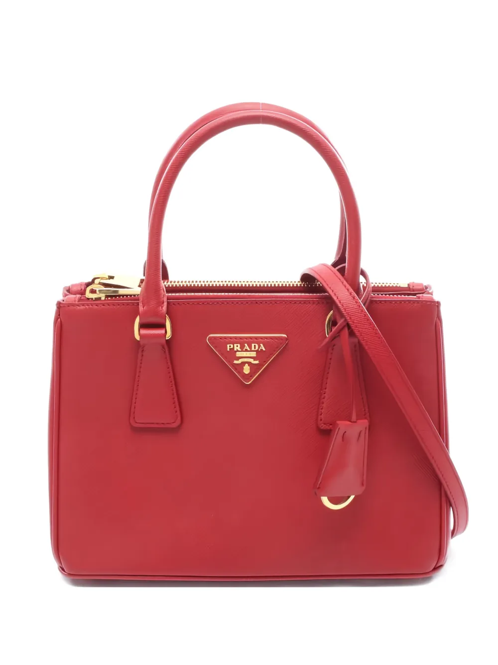 Prada Pre-Owned Borsa tote Galleria anni 2010 - Rosso