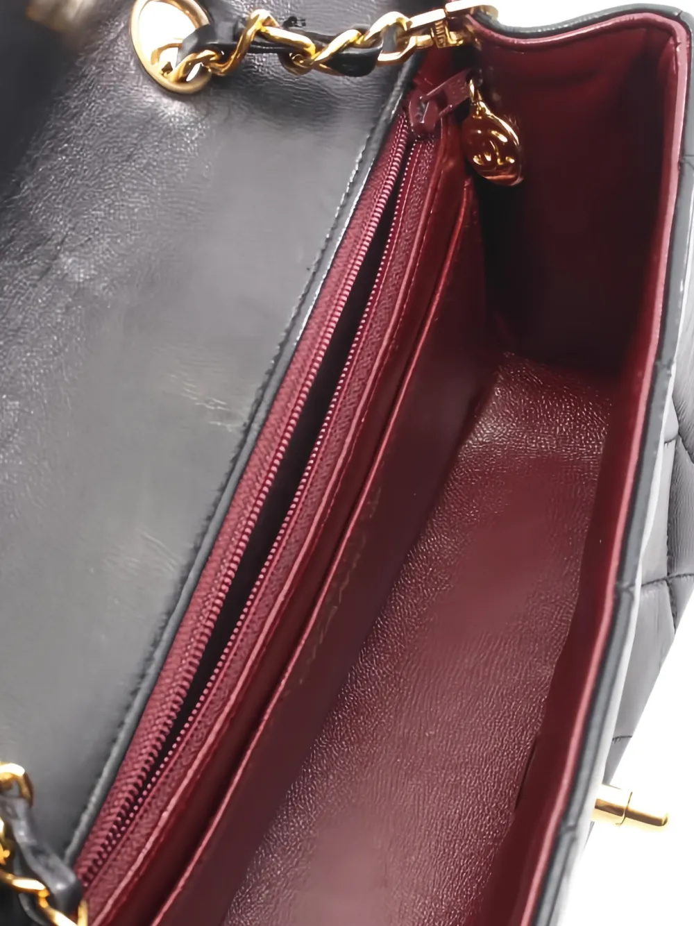 1996 Quilted Chain-Strap Shoulder Bag