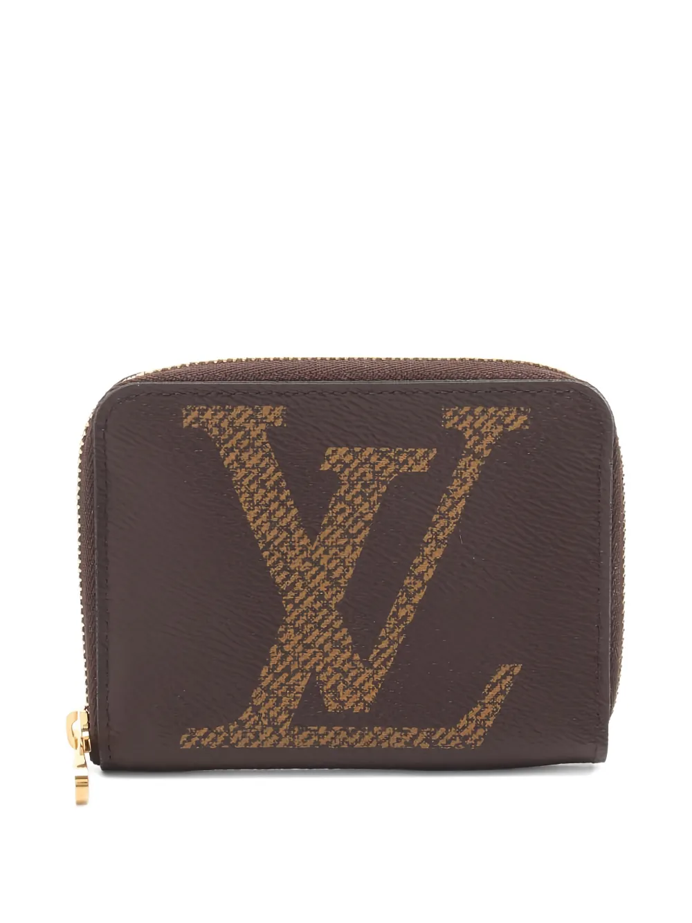 Louis Vuitton Pre-Owned 2021 monogram zip coin wallet - Marrone