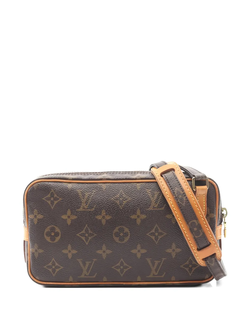 Louis Vuitton Pre-Owned 2001 monogram cross body bag - Marrone