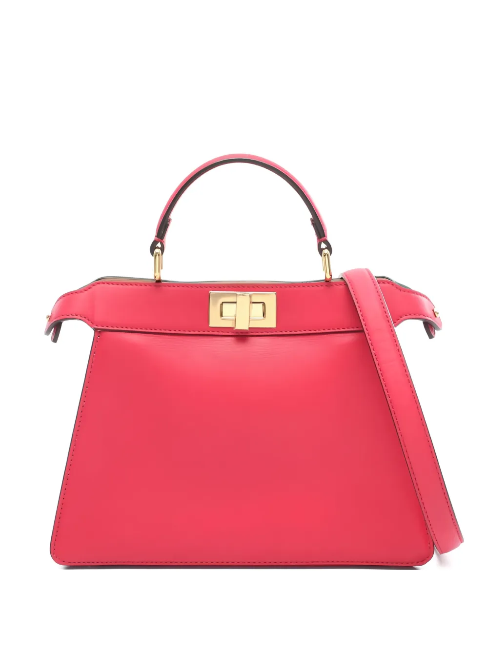 Fendi Pre-Owned 2010s Peekaboo ISeeU leather handbag - Rosa