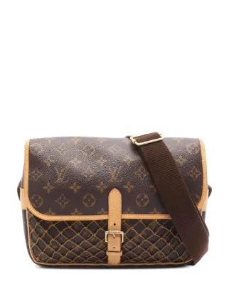 LOUIS VUITTON モノグラム ショルダーバッグ　コンゴpm リペア済み Louis Vuitton Pre-Owned PM コンゴ ショルダーバッグ | ブラウン