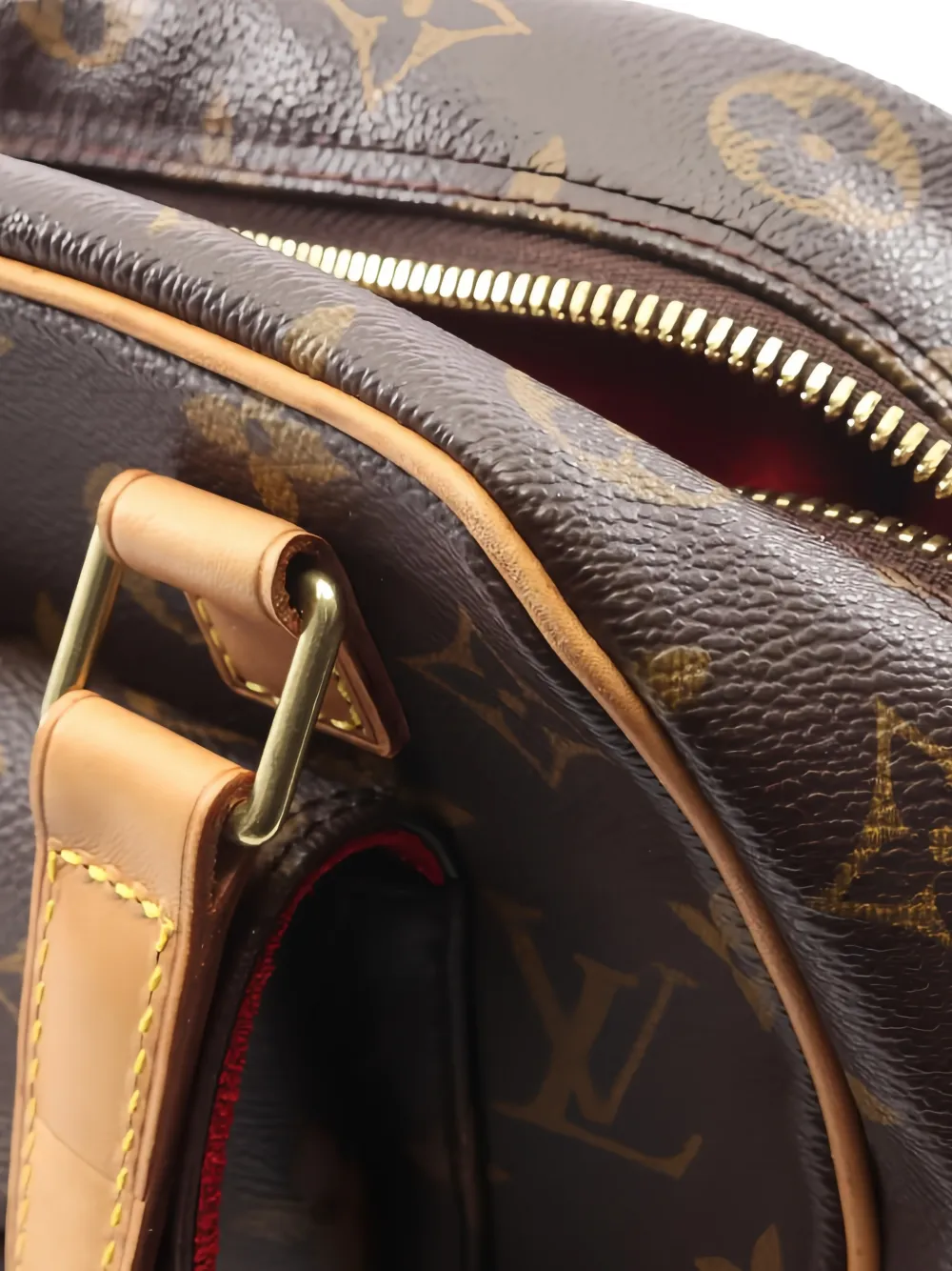 Louis Vuitton Pre-Owned 2004 Excentri-Cite canvas shopper met monogram Bruin