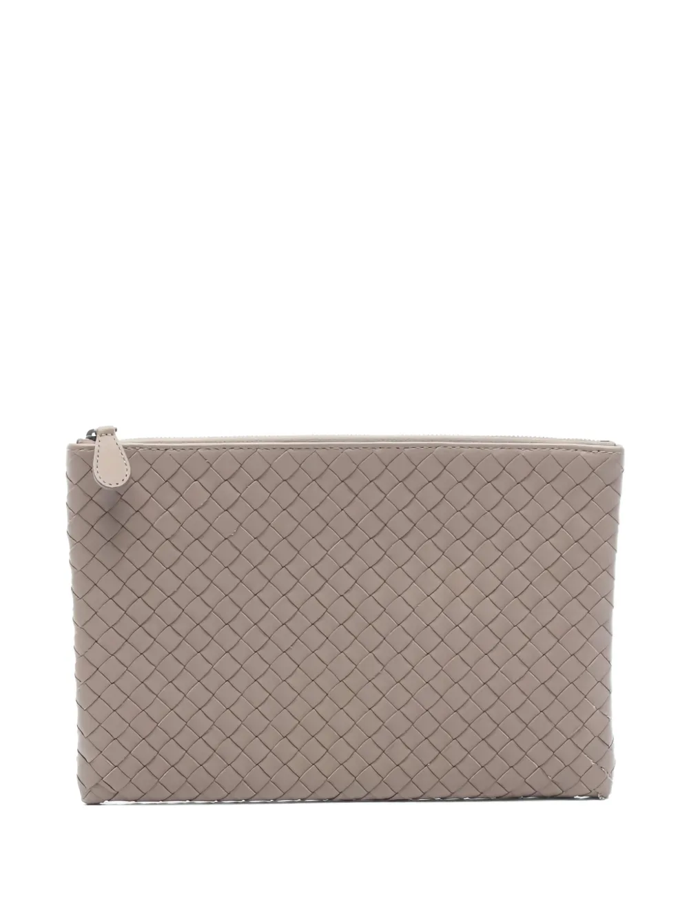 Bottega Veneta Pre-Owned 2010s intrecciato leather clutch bag - Toni neutri