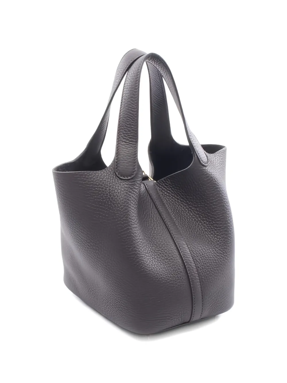 Pm Picotan Lock Leather Handbag