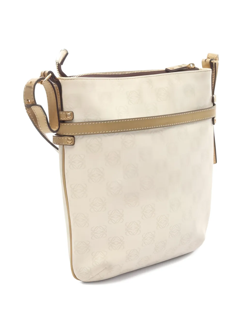 Loewe Pre-owned Anagram Shoulder Bag - Neutrals 