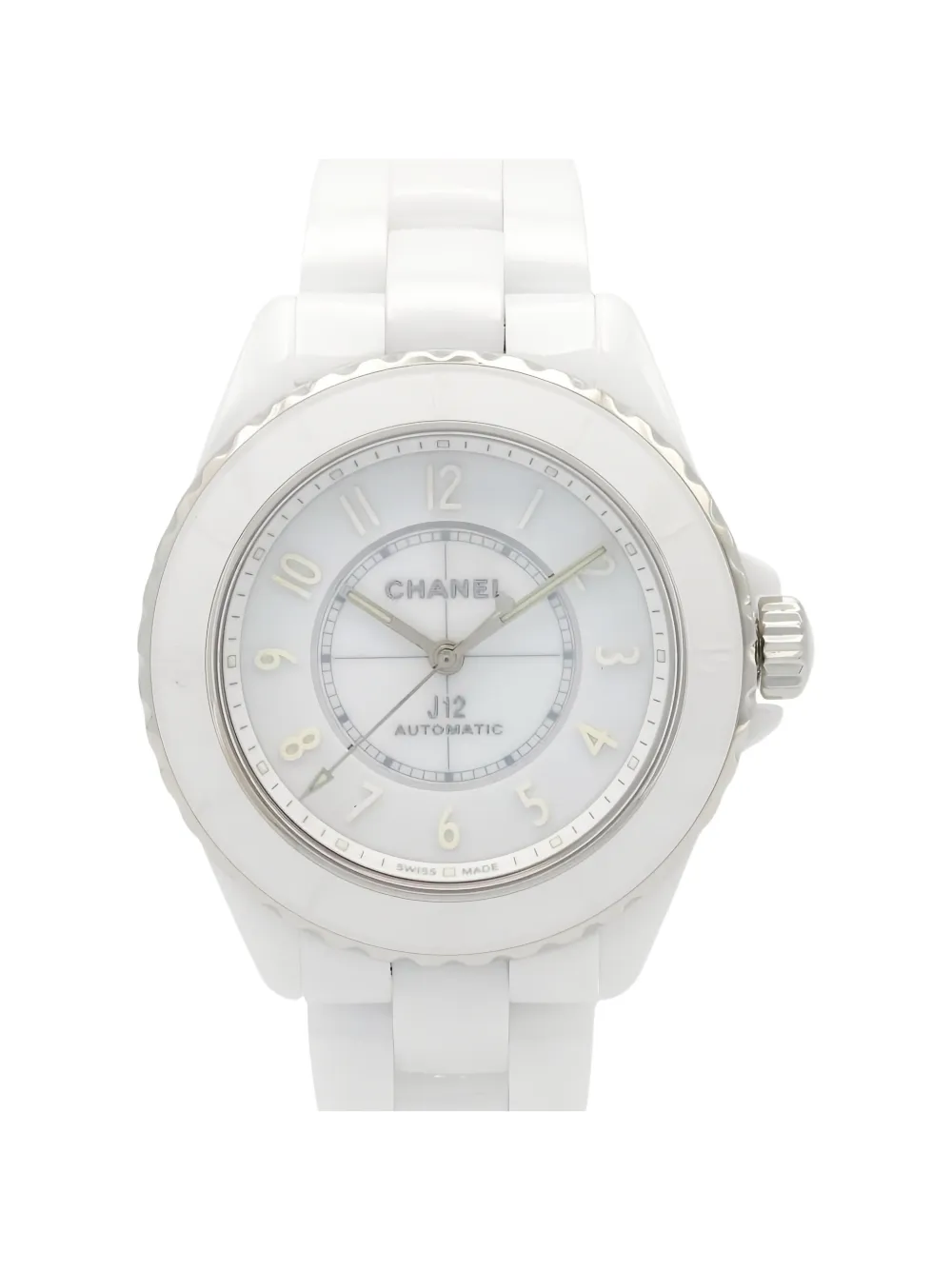 CHANEL Pre-Owned 1986-1988 J12 Phantom 39mm watch - Bianco