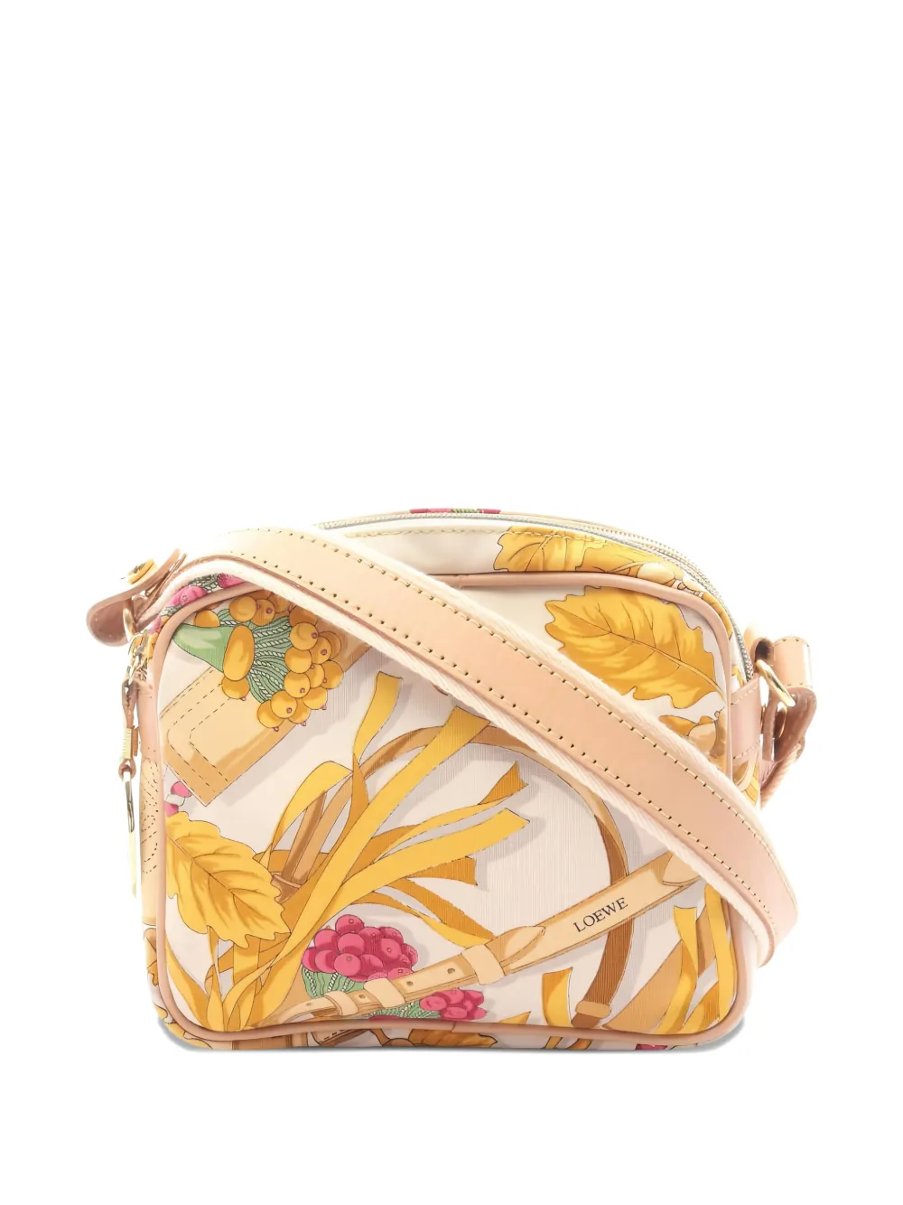 Loewe Pre-Owned canvas shoulder bag - Toni neutri