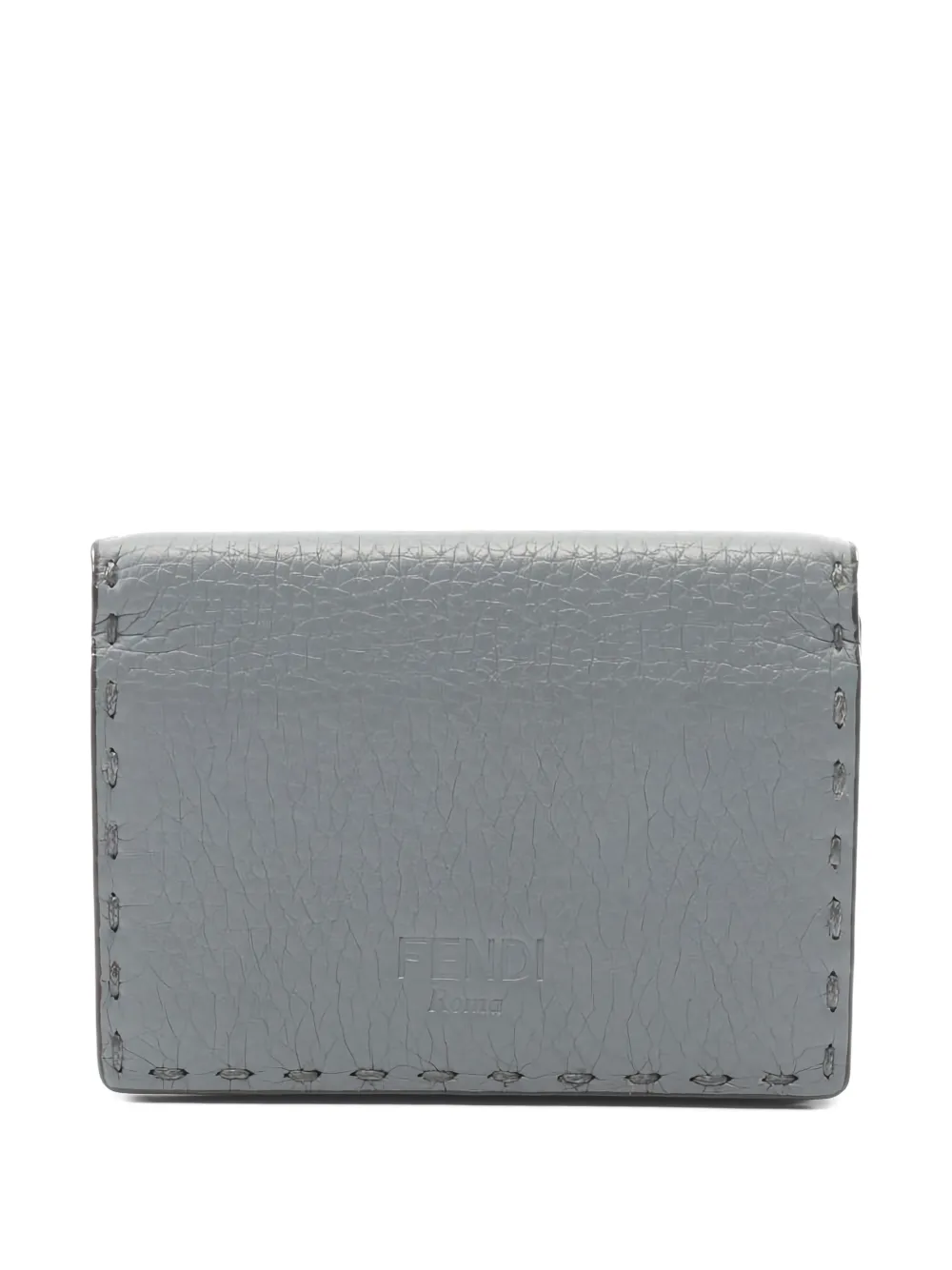 Fendi Pre-Owned leather card case - Blu