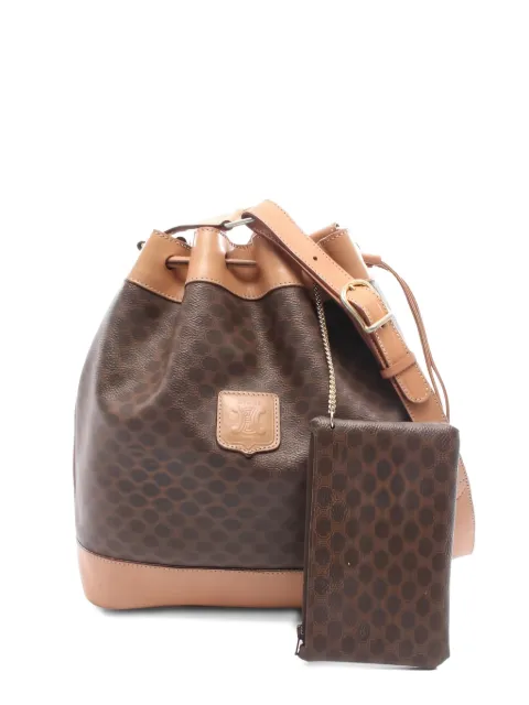 Celine Pre-Owned 2000s Macadam bucket bag
