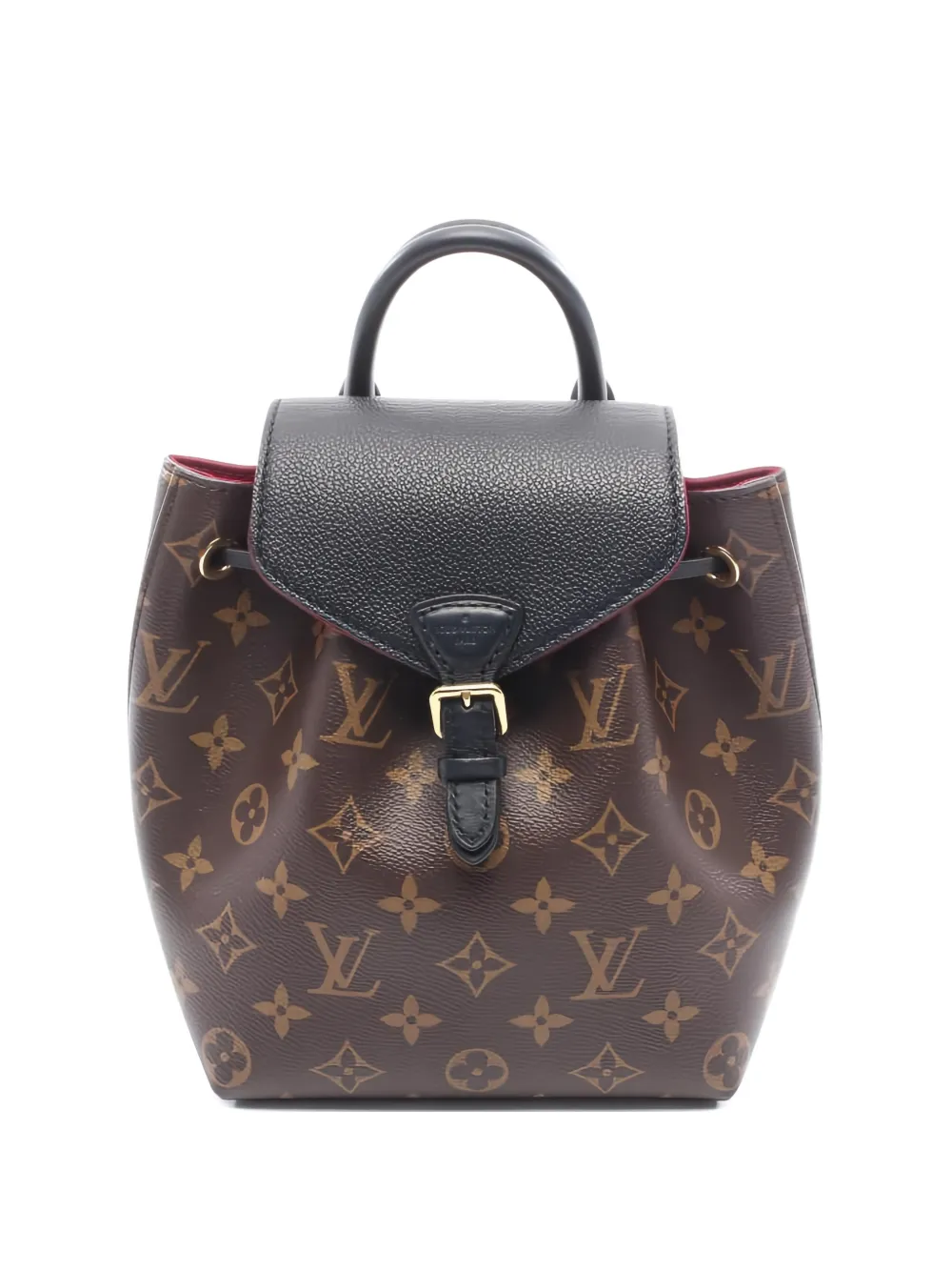 Louis Vuitton Pre-Owned 2020 BB Montsouris NM monogram canvas backpack - Marrone