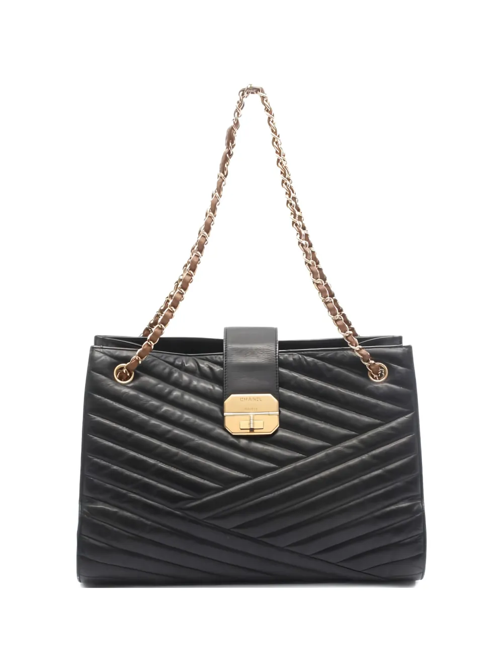 CHANEL Pre-Owned 2011 chain leather shoulder bag - Nero