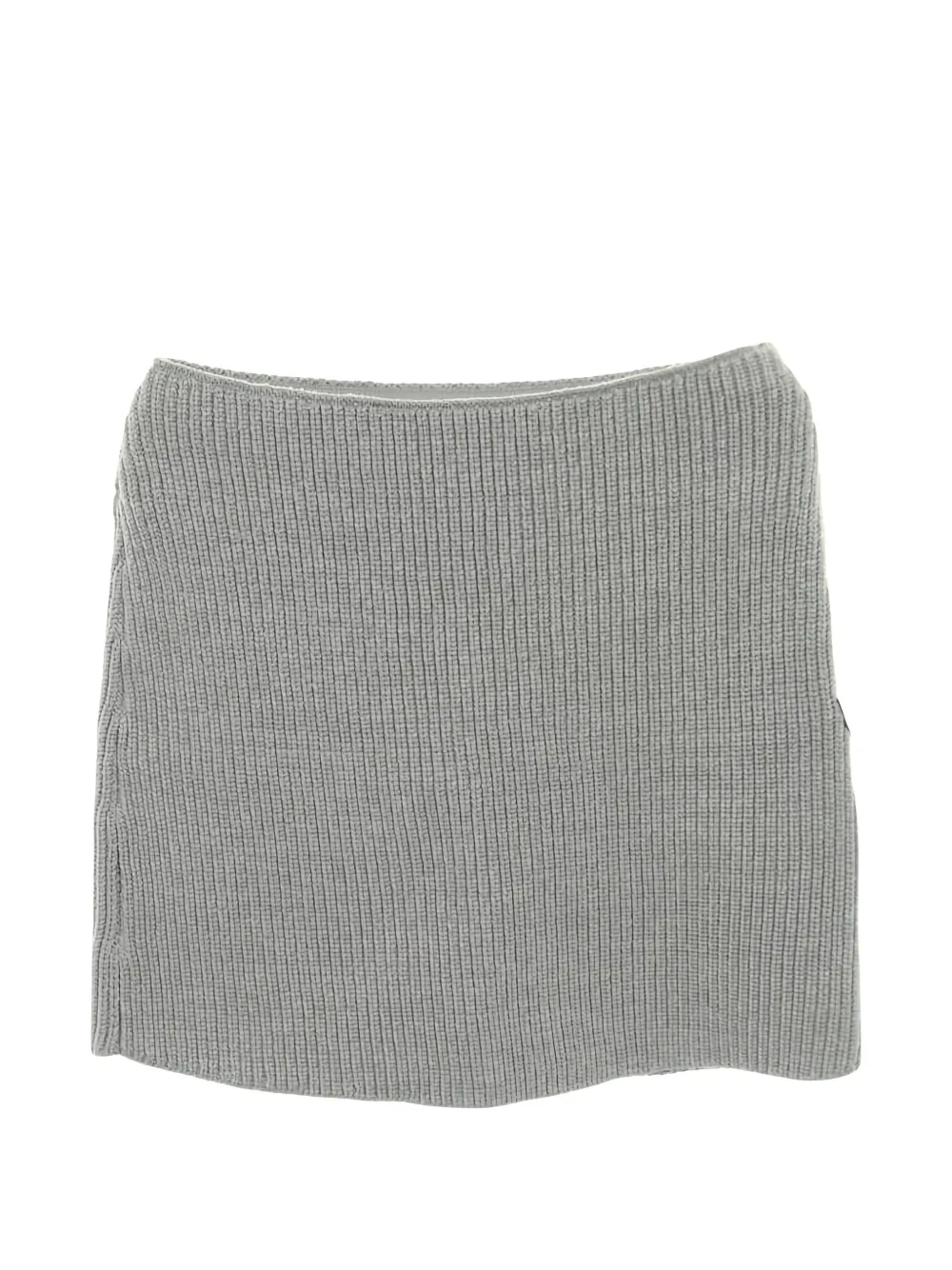 Louis Vuitton Pre-Owned 2010s knit wool skirt - Grau