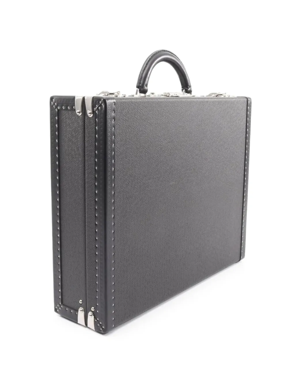  Louis Vuitton Pre-owned 2010s Large President Leather Briefcase - Grey 