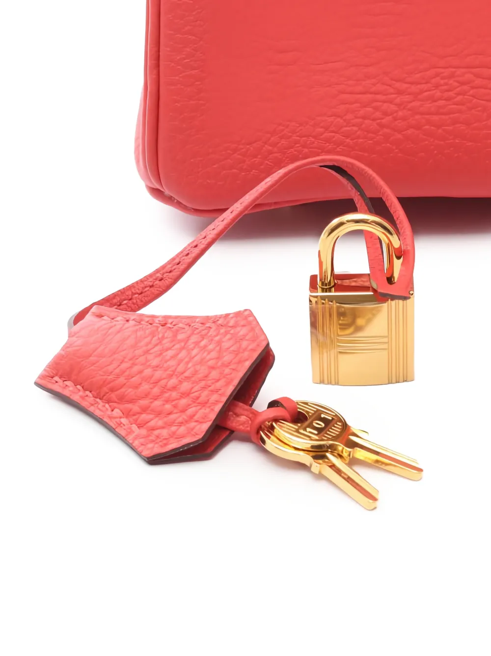 2015 Birkin 25 Grained Leather Tote Bag